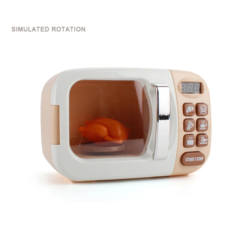 Girls Role Pretend Play House Children Kitchen Toy Simulation Washing Machine Bread Maker Oven Microwave Interactive Toys kids