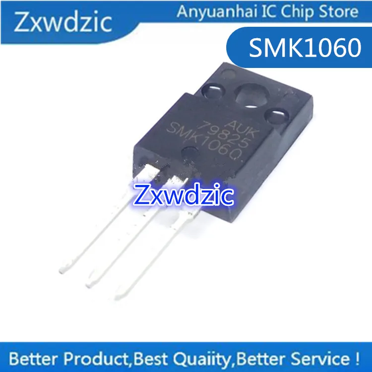 10pcs 100% New Imported Original SMK1060 SMK1060F TO-220F FET N Channel 10A 600V