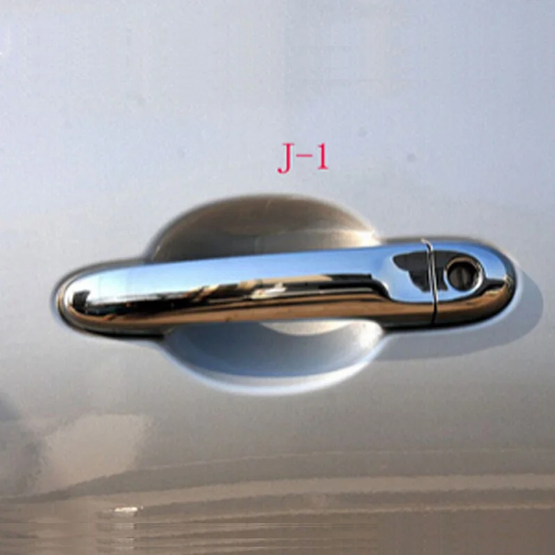 for Nissan Juke 2010 2011 2012 2013 2014 2015 2016 ABS Chrome Door Handle Cover Door Handle Car  Accessories 4 Pcs