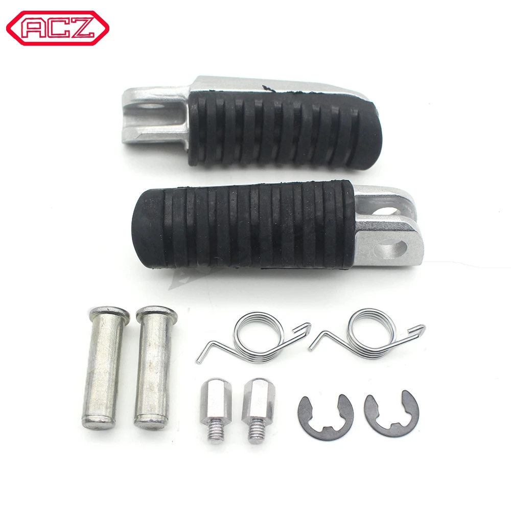 

Motorcycle Footrest Adapters Rider Front Foot Pegs for KAWASAKI ER6N NINJA 650R 1000 Z1000SX VERSYS 650 1000 Z1000 Z750S Z900RS