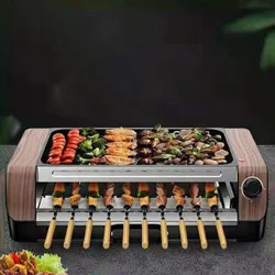 Multifunctional Grill High-quality Electric Griddle Household Electric BBQ Grill Outdoor Picnic Electric Barbecue Machine