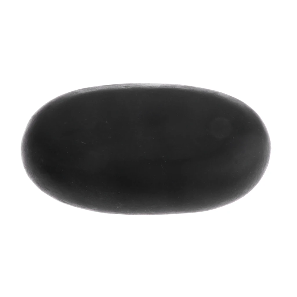 2 Piece Large Massage Stones Hot Spa Rock Basalt Volcanic Stones Lava Natural Stone, 11x7 cm