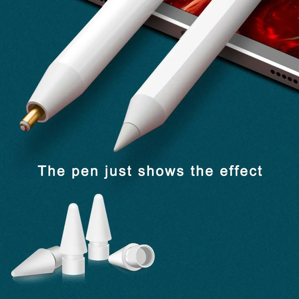 Set di sostituzione pennino adatto per Apple Pencil 1a e 2a generazione per testine di ricambio per matita IPad
