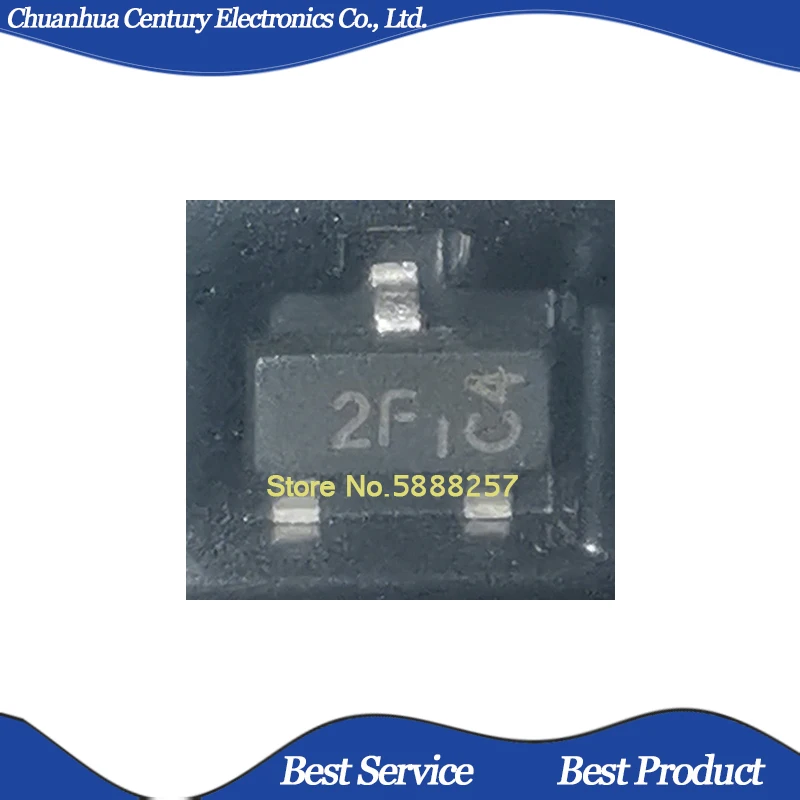 MMBT2907A-7-F K2F C2F SOT23-3, nuevo y Original, 20 unids/lote, en Stock