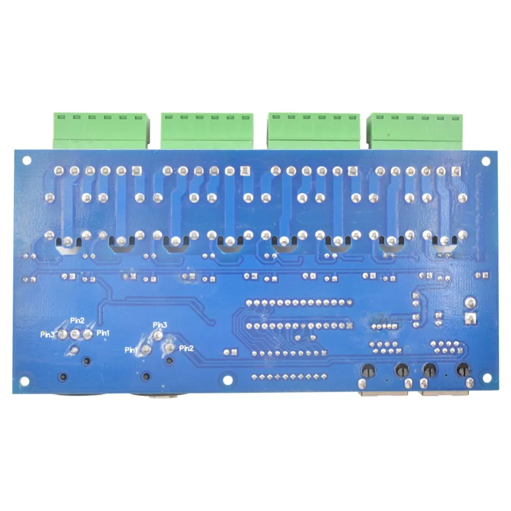 Imagem -02 - Dmx Interruptor do Relé Dmx512 Controlador Relé Dmx512 Controle de Relé Maneiras Interruptor de Relé Max 10a 8ch