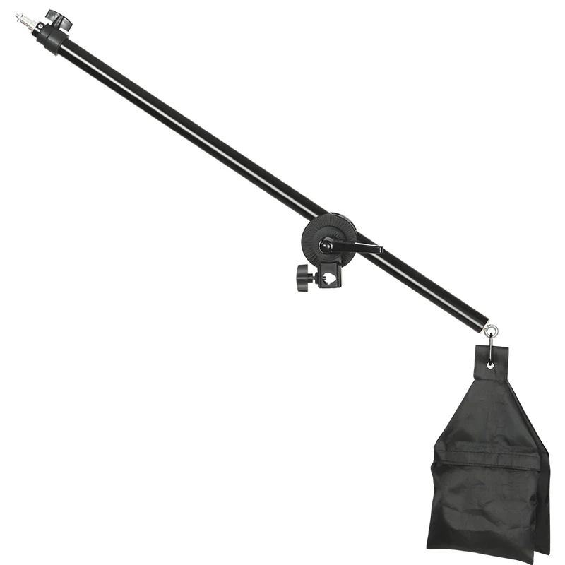 Photo Studio Kit Light Stand Cross Arm With Weight Bag Sandbag for Background Speedlite Photo Studio Accessories Extension Rod