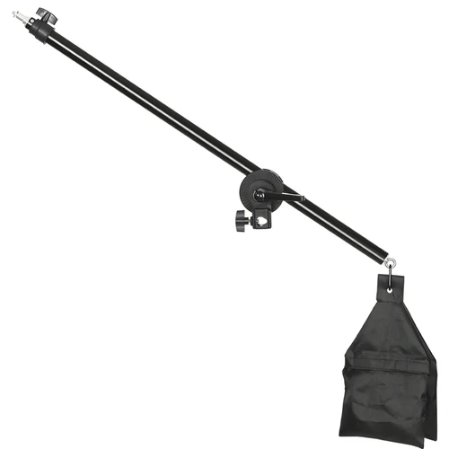 Kit de estudio fotográfico, brazo cruzado de soporte de luz con bolsa de peso, bolsa de arena para fondo Speedlite, accesorios de estudio fotográfico, varilla de extensión