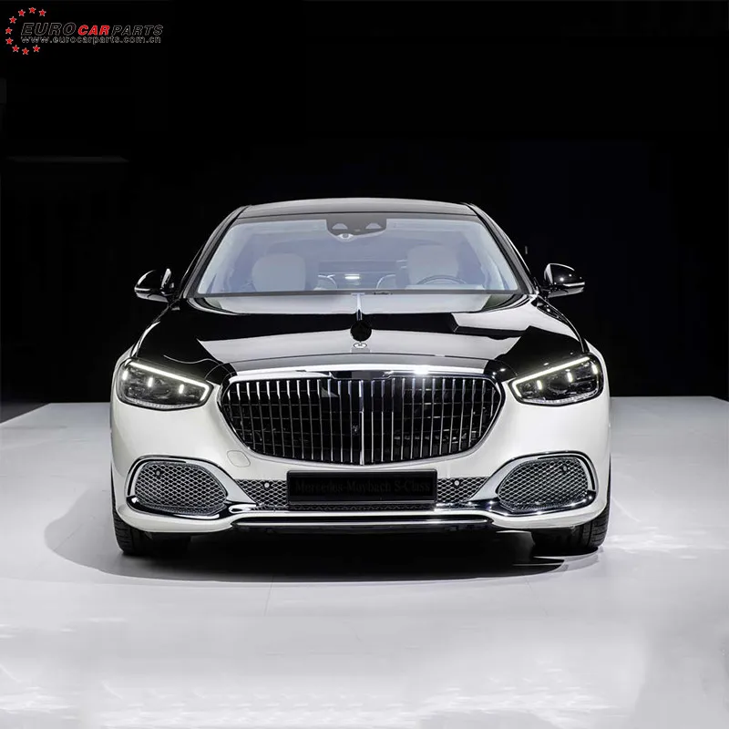 New product S class w223 may style pp material front bumper grille rear bumper exhaust tips for new W223 autoparts car body kit