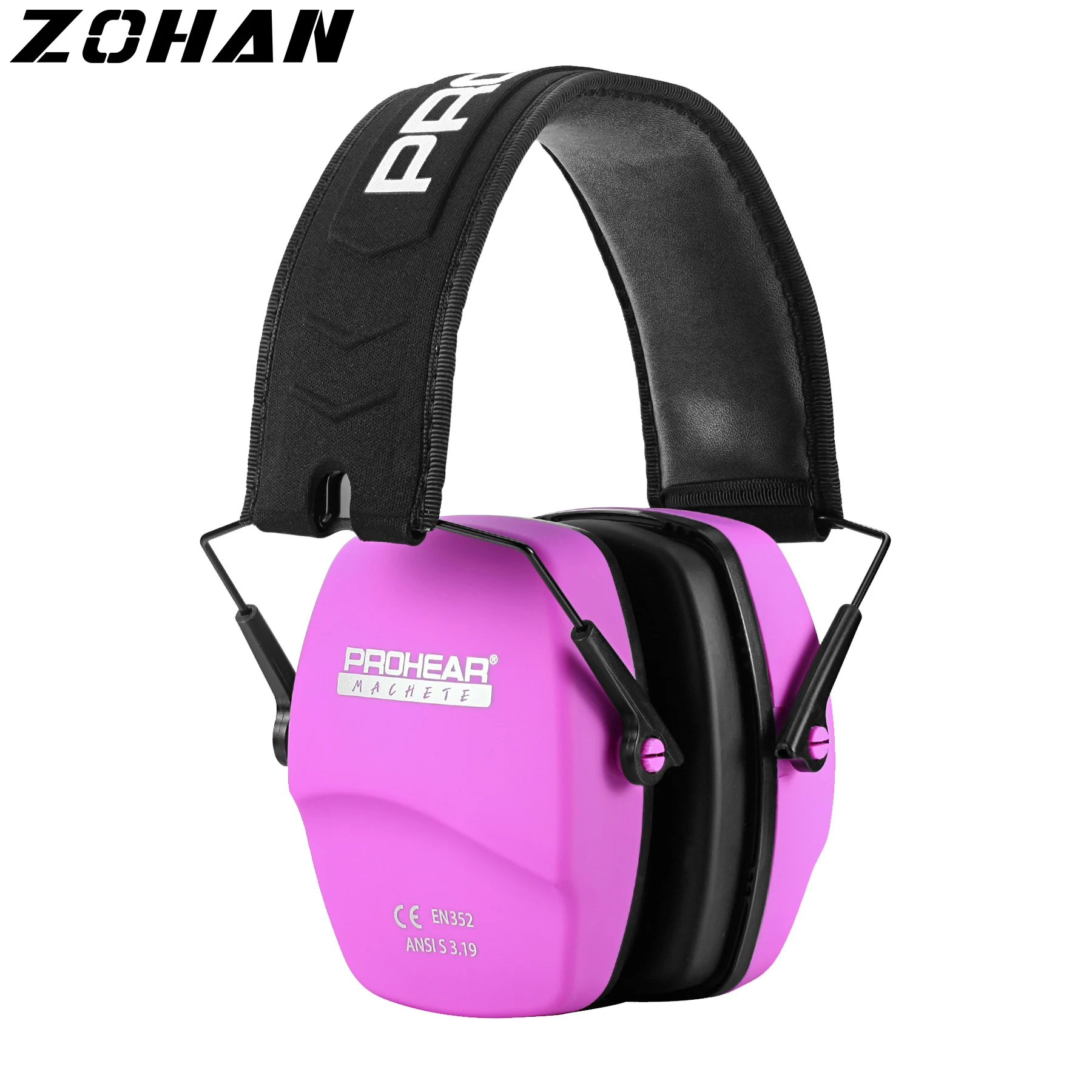 ZOHAN Hearing Protection Ear Muffs Noise reduction Passive Earmuffs Safety for Shooting ear muffs Hunting Ear Defenders NRR 26db