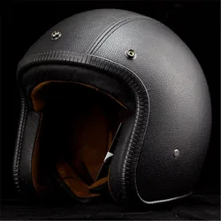 Vintage Motorcycle Helmet Jet Capacetes De Motociclista Sliver Chrome Vespa Cascos Para Moto Cafe Racer Mirror CE DOT