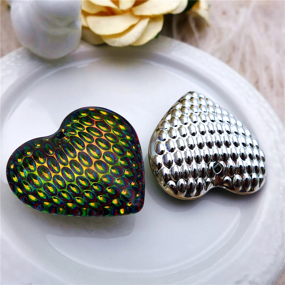 2023 30mm Jewelry Components Crystals Charms For Jewelry Making Accessories Strawberry Handmade Pendants For DIY Choker Necklace
