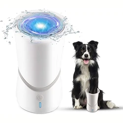 Dog Paw Cleaner Cup Automatic Foot Washing Device Electric Dog Paw Washing Machine USB Charging Dog Paw Cleaning Cup Dog Product