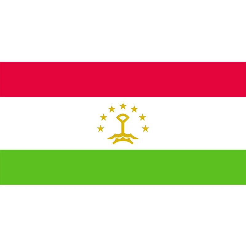 Tajikistan Flag Yehoy hanging 90*150cm  For Decoration