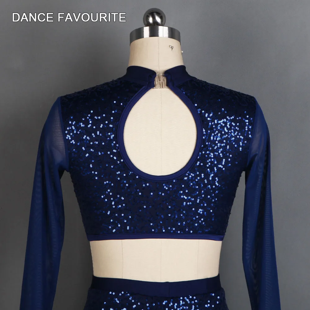 Dance Favourite Dance Costumes 20508 Sequin Spandex Bodice Performance Ballet Costume Dance Skirt Lyrical & Contemporary  Dress