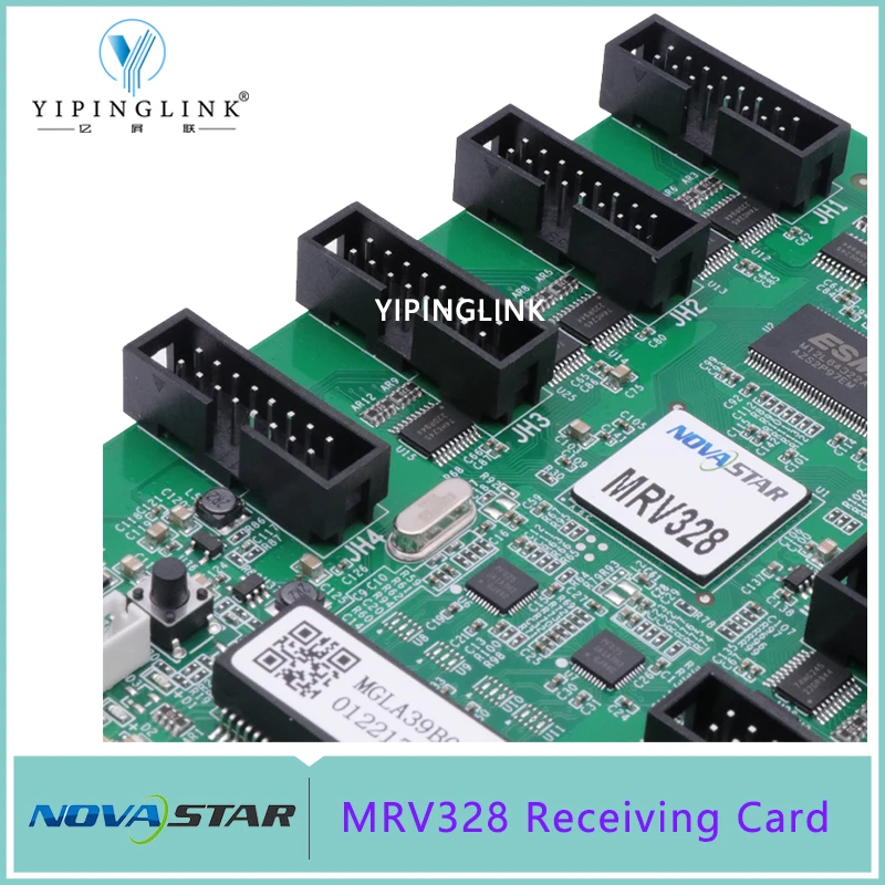 Novastar-بطاقة استقبال شاشة LED ، MRV328 ، نظام تحكم nova LED بالألوان الكاملة ، 8 منافذ 16P