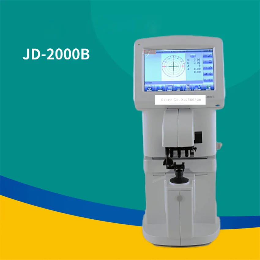 JD2000B 휴대용 안경 장비 5.7 인치 터치 스크린 디지털 Lensometer Focimeter 광학 Lensmeter Focimeter, 안경 장비 100-240V 40VA