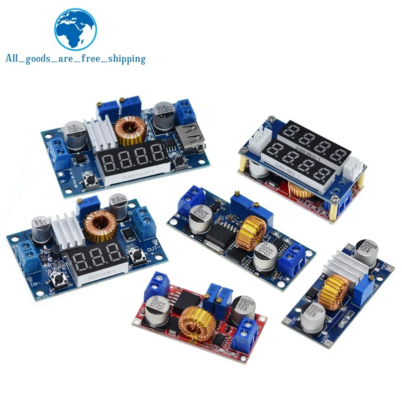 TZT 5A DC zu DC CC CV Lithium-Batterie Step down Lade Board Led Power Converter Lithium Ladegerät Step Down Modul XL4015 – Detail 7