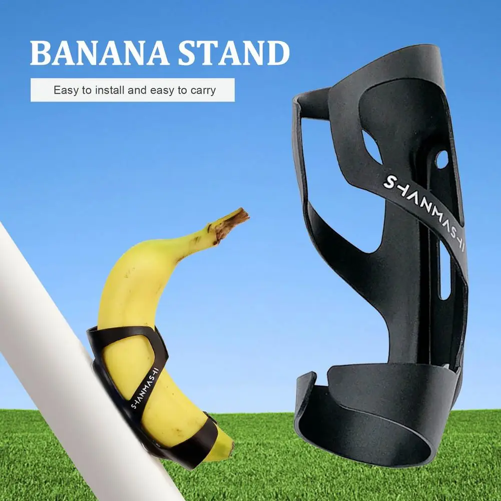 Lightweight MTB Road Bicycle Banana Stand Aluminum Alloy Banana Holder Replenish Energy in Time Cycling Bike Tube Banana Support