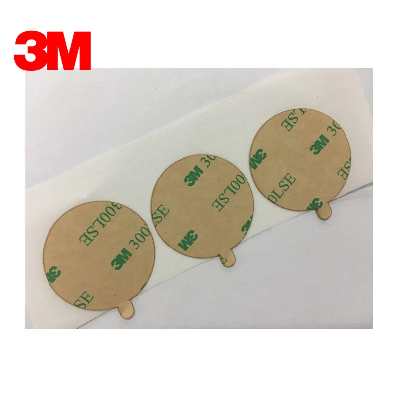 3M 300LSE Double Sided Adhesive 9495LE Tape Round Sticker Clear, 0.17mm Thick , 30mm Circle/100pcs , Dropsipping