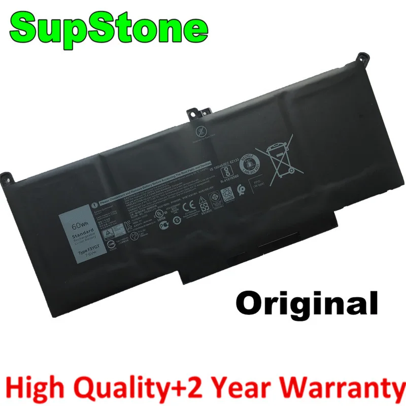 Supstone 12 F3ygt Bateria do Portátil para Dell Latitude7000 E7280 E7480 E7390 E7290 E7490 Dm3wc 0dm3wc 2x39g Bateria
