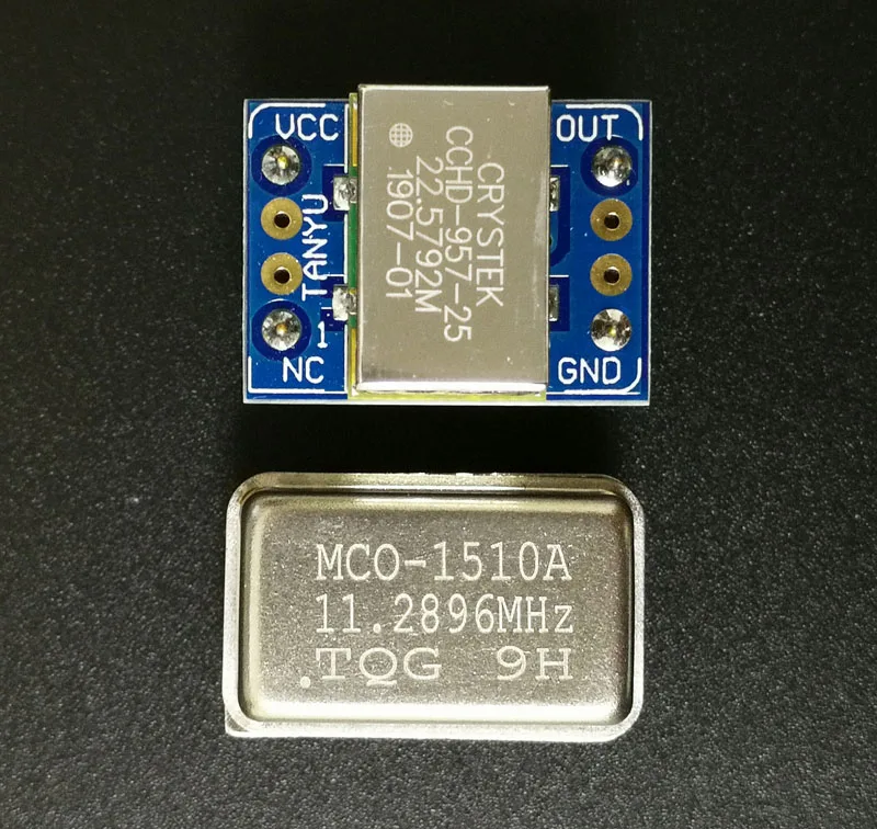 Crystek Cchd-957 Ultra Low Phase Noise Femtosecond Crystal Oscillator Clock Module, Output 11.2896mhz