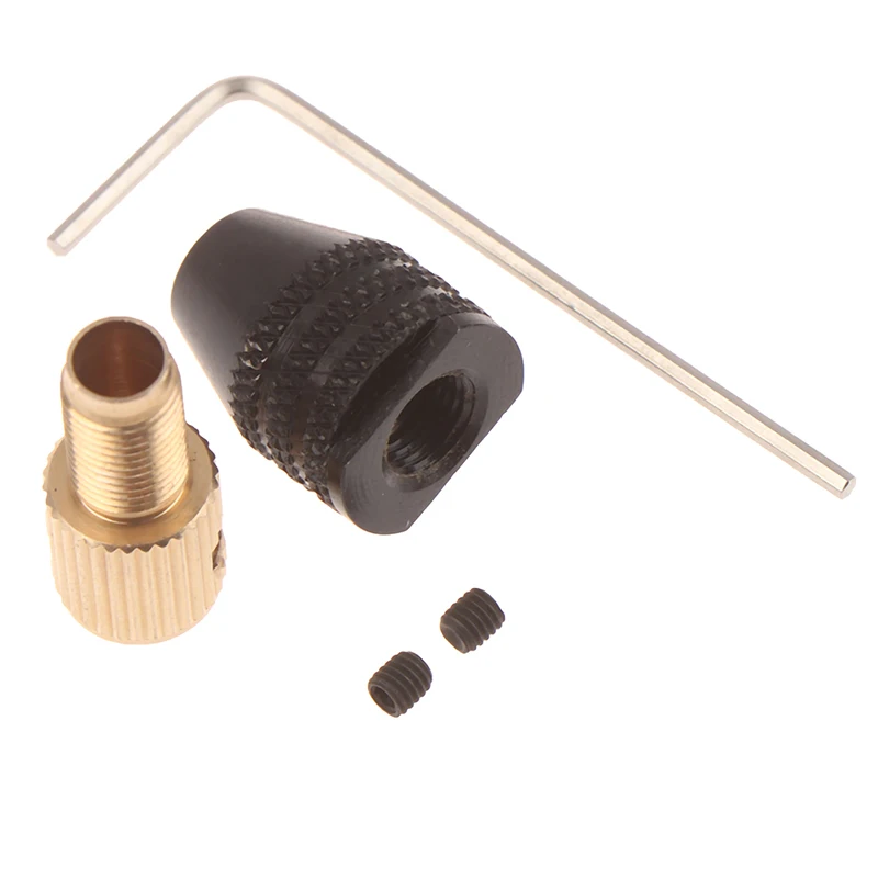 2.3Mm/3.17Mm/5Mm Elektrische Motor Shaft Mini Boor Chuck Armatuur 0.5-3.2Mm Boor bit Micro Boorkop Hex Boorkop Adapter