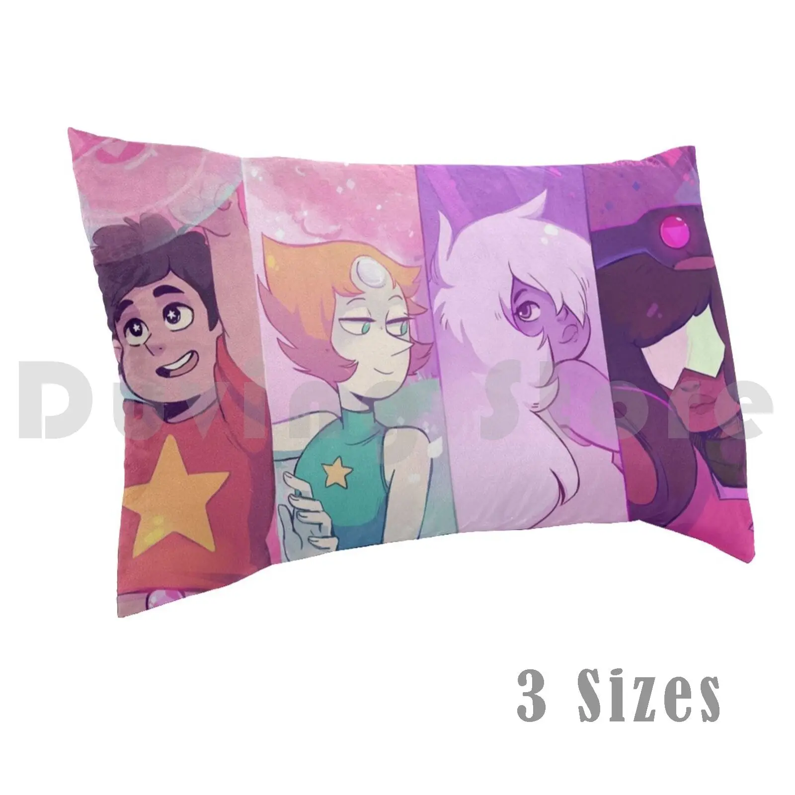 Pillow Case Gem Power 3314 Steven Universe Stevenuniverse Pearl Garnet Amethyst