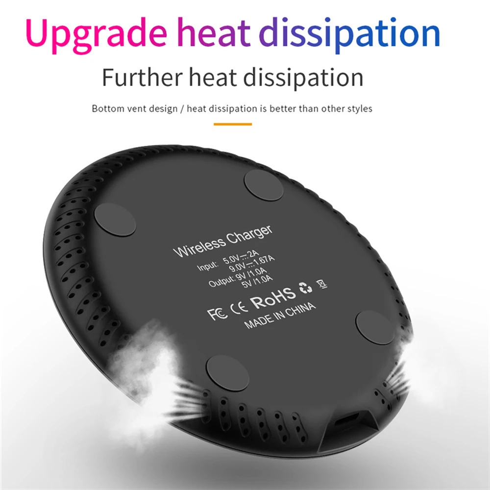 Qi Wireless Charger Pad& Receiver For Xiaomi Redmi Note 7 8 8T 9S 9 10S 10 Pro Max
