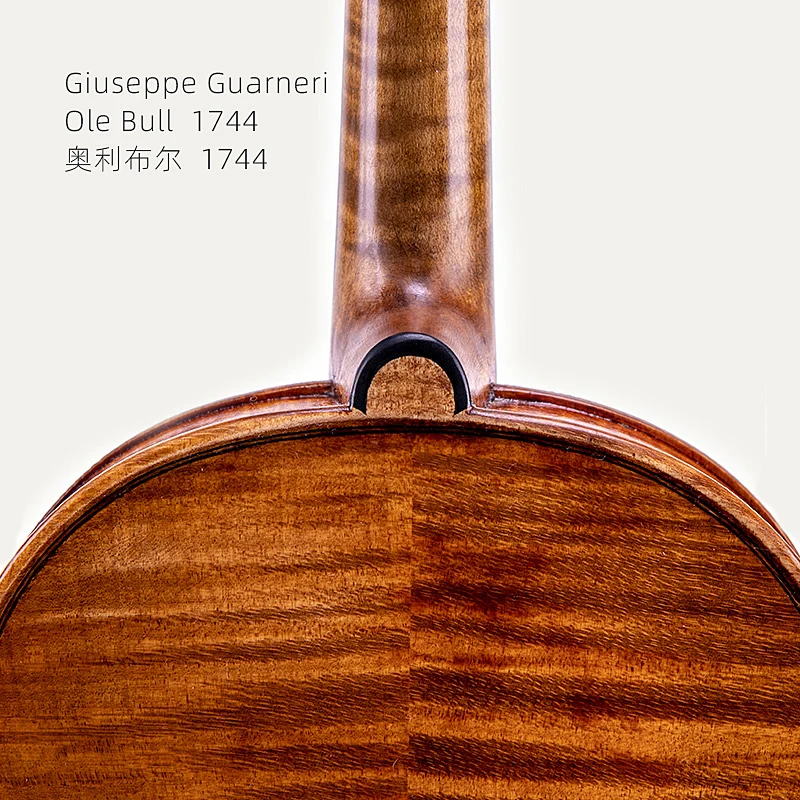 Taishi Guanelli Ole Bull 1744 violin Professional grade playing instrument  4/4 European Spruce Top Oil Varnish free case+bow