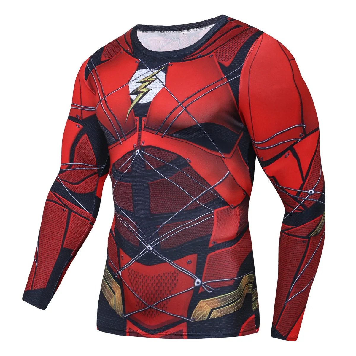 3D Printed T-shirt Men Compression Shirts Long Sleeve Fitness Tshirts Novelty Slim Tights Male Cosplay Costume Quick drying Tees