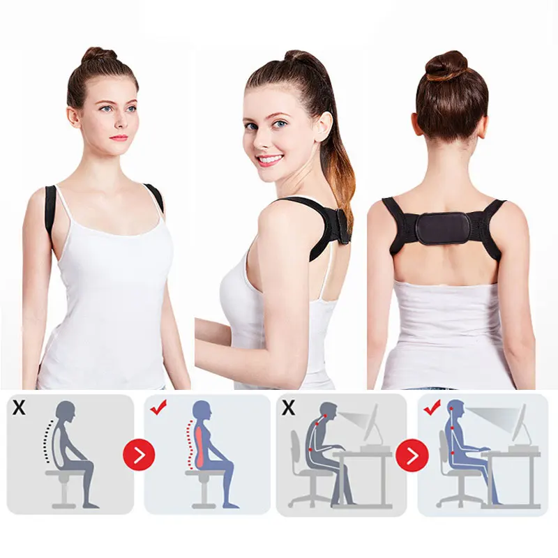 Humpback Straightener Orthotics Back Brace Belt Orthopedic Posture Corset Invisible Posture Corrector Protection Back Pain Relie