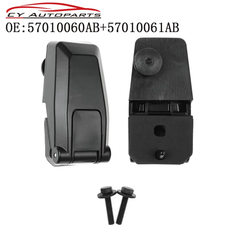 1 Pair New Rear Window Hinge Set Rear Hatch Liftgate Glass Repair Hinge Set For 2008-2012 Jeep Liberty 57010060AB 57010061AB