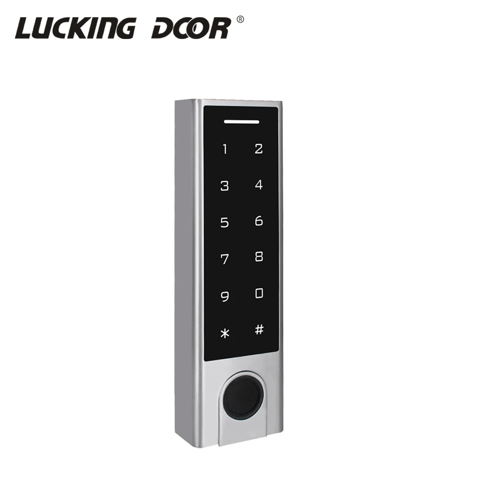 IP66 waterproof standalone fingerprint access controller  Three in one with touch keypad and metal case