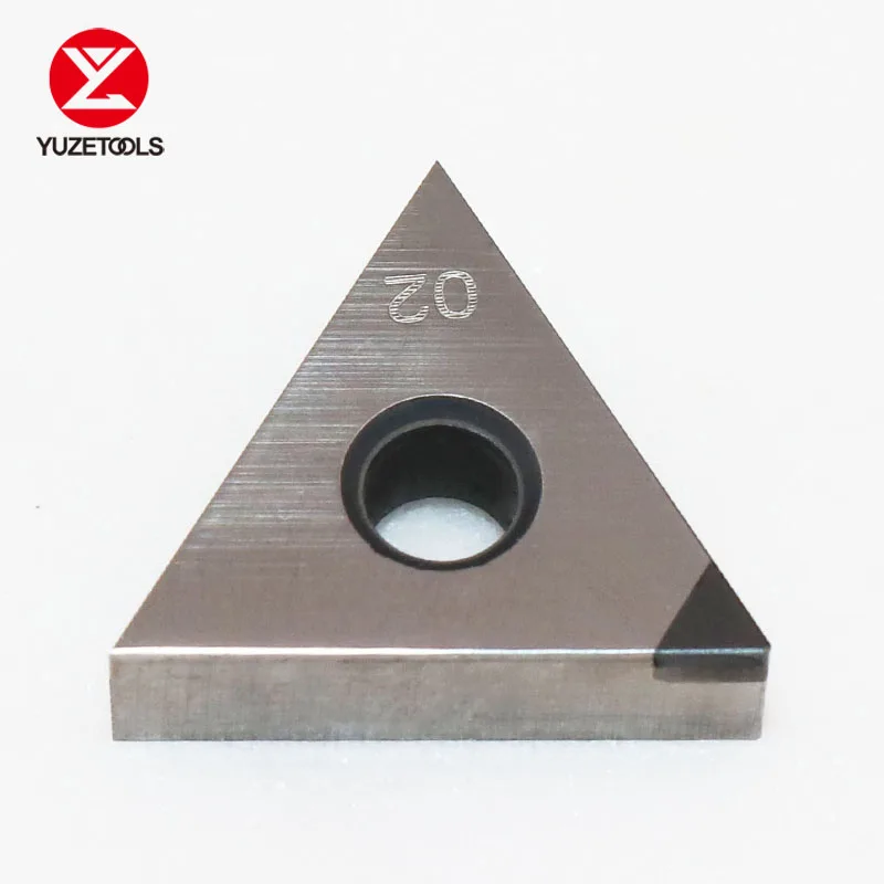 CNC Lathe CBN Tool Turning Boring Cutting 1PCS TNGA090204  Carbide Inserts for High Hardness Material Machining