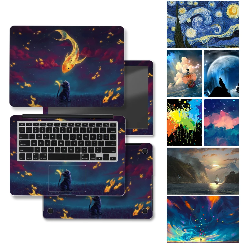 Diy Laptop Skins Stickers Notebook Vinyl Cover Sticker Voor Acer/Lenovo/Hp/Macbook/Msi 11.6 \