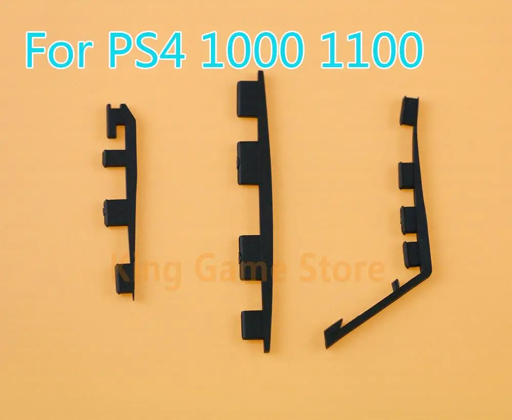 

1 комплект силиконовых накладок на ножки для Sony PS4 1000 1100, нижняя подушка, пластиковая полоска для Playstation 4 PS4, белый, черный