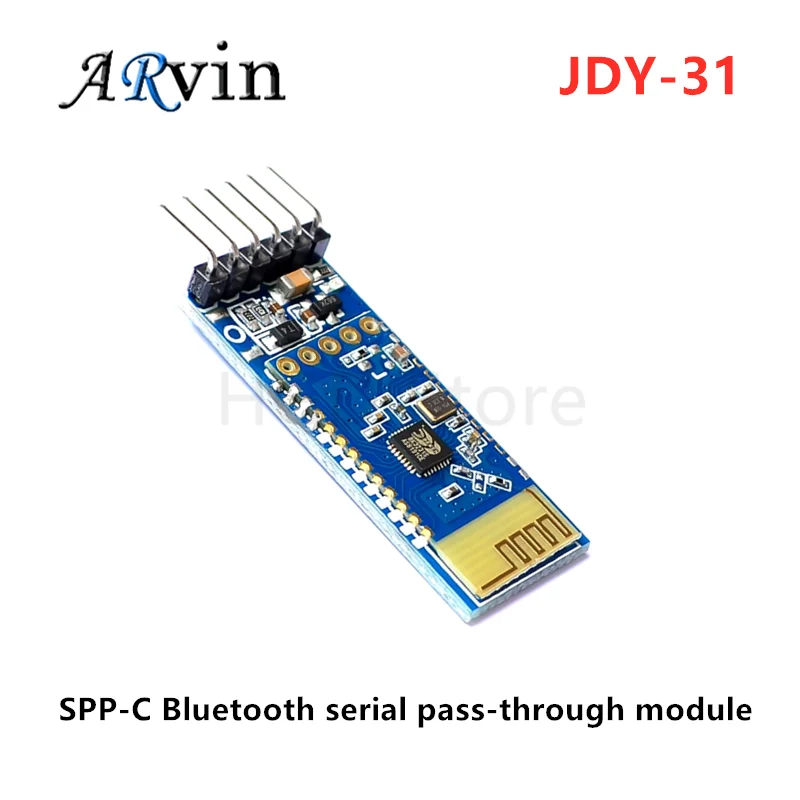 JDY-30 = JDY-31 SPP-C Bluetooth serial pass-through module wireless serial communication from machine Replace HC-05 HC-06