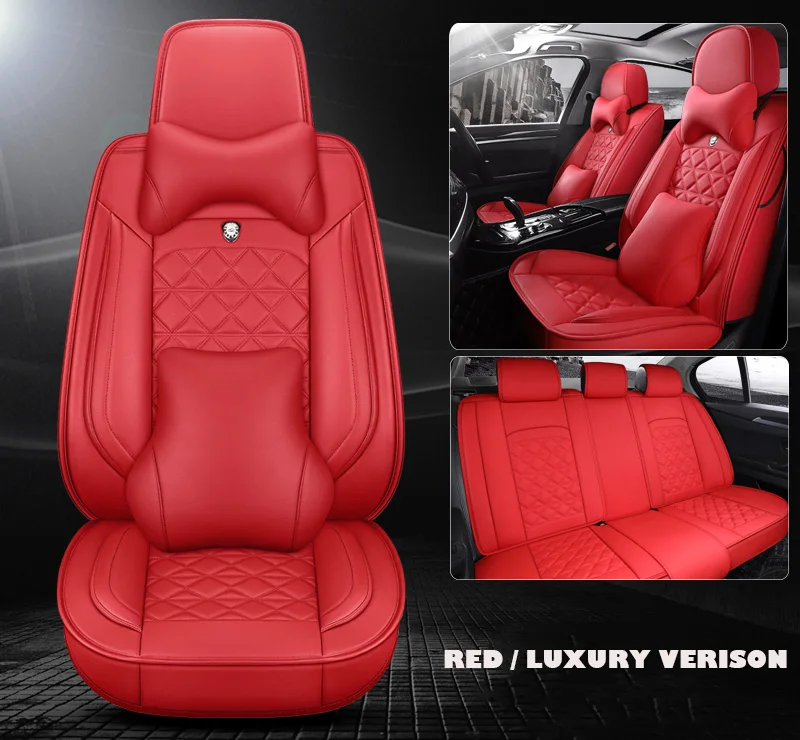 Universal car seat cover leather for suzuki grand vitara swift jimny jeep compass renegade wrangler jk auto products car styling