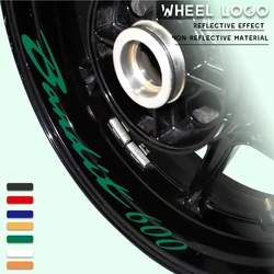 New motorcycle wheel sticker waterproof reflective wheel decals rim decoration logo  for SUZUKI BANDIT 600 Bandit600