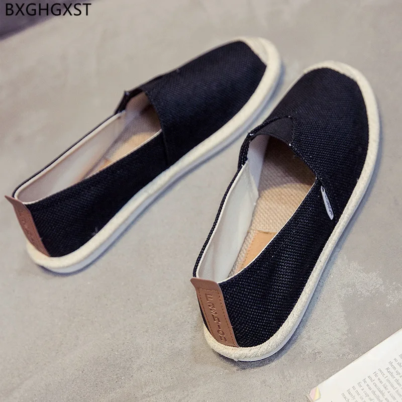 Espadrille Homme Loafers Men Canvas Shoes Casual Shoes for Men Slip on Shoes Men Breathable Barefoot Los Zapatos De Los Hombres