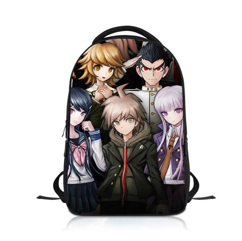 Anime Danganronpa Studenten Rucksack Schule Tasche Kinder Cartoon Rucksack Jungen Mädchen Rucksack Kinder Bookbag Satchel