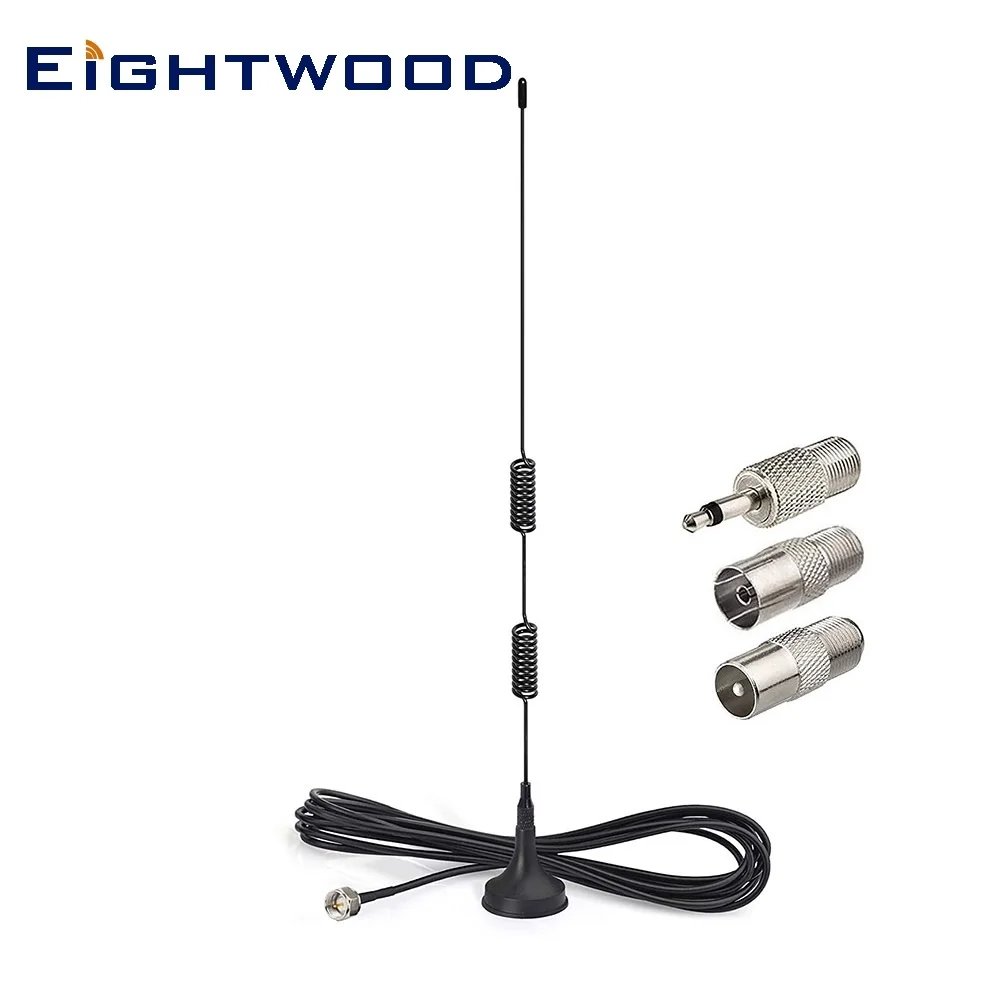 Eightwood FM Radio Antenna F Male for Denon Pioneer Onkyo Yamaha Marantz Sherwood AV Audio Vedio Home Theater Receiver Tuner