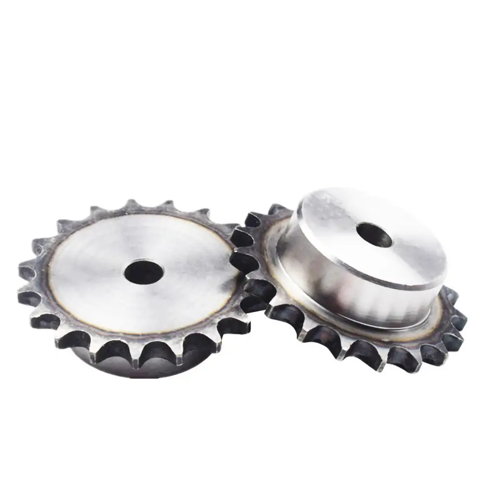 1Pcs A3 Steel 10A Chain Drive Steps Sprocket 10-25 Tooth Roller Chain Gear Pitch 15.875mm Industrial Sprocket Wheel