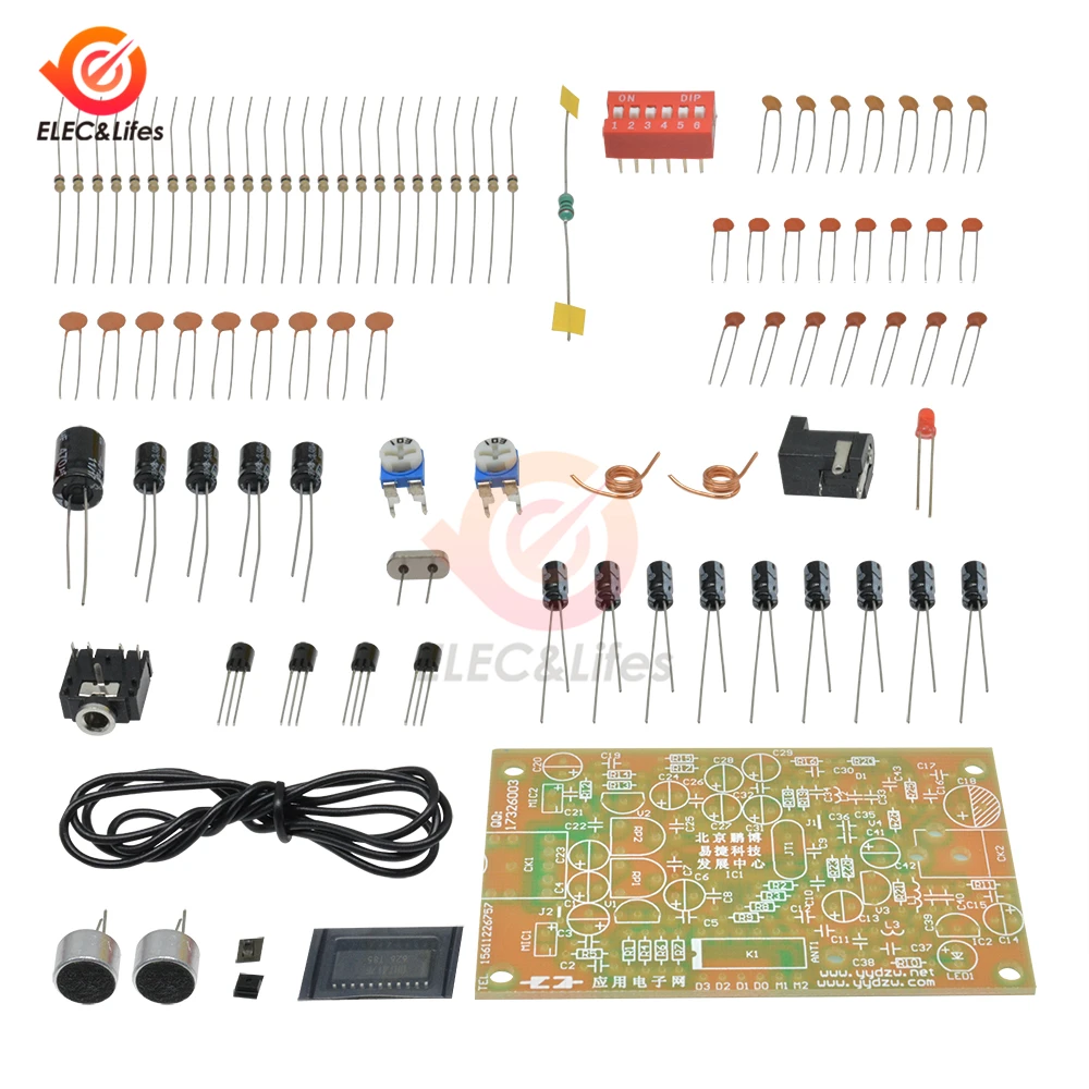 DIY Digital Radio PLL Stereo BH1417F FM Radio Transmitter Kit