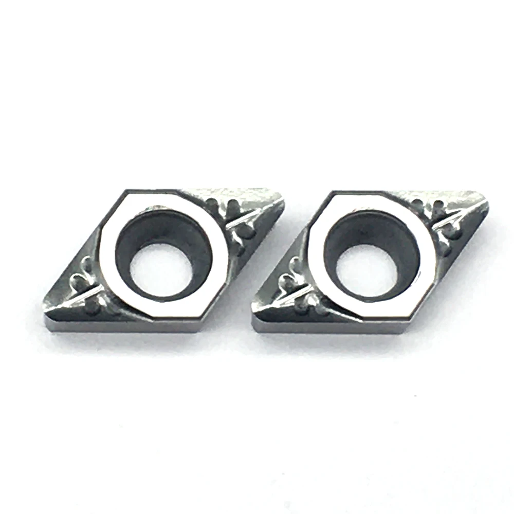 DCGT070208 AK H01 10 шт. алюминиевый резак лезвие вставка для режущего инструмента токарный инструмент CNC инструменты AL + оловянный сплав дерево