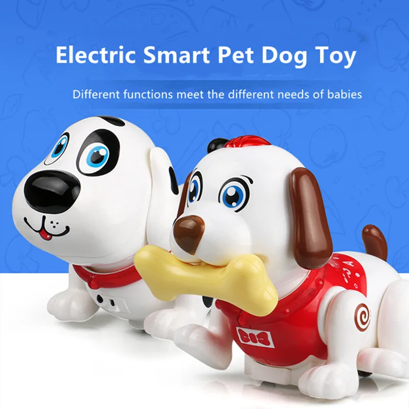 Control remoto inteligente para niños, juguete inteligente para perro, gato, Robot, Animal, juguete con baile en movimiento, juego con Sensor táctil