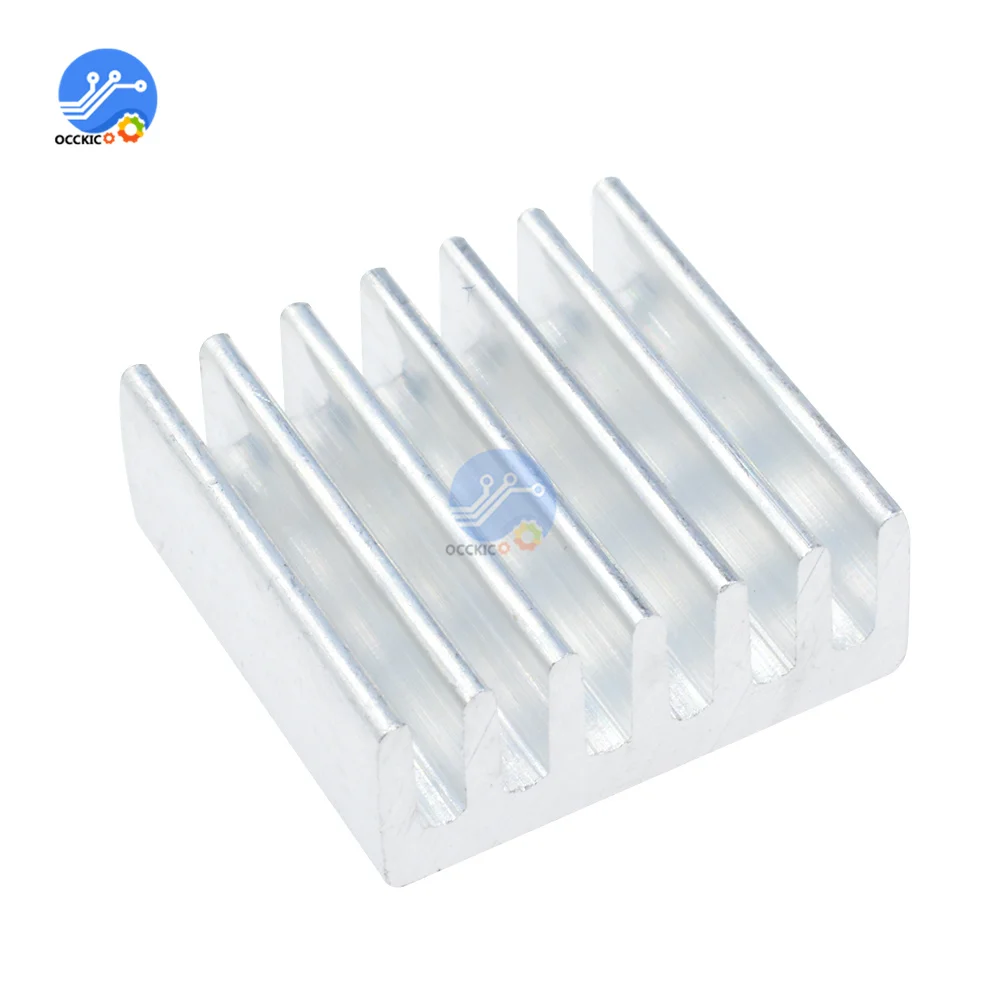 5pcs Computer Cooler Radiator Aluminum Heatsink Heat sink for Electronic Chip Heat dissipation Cooling Pads 14*14*6mm