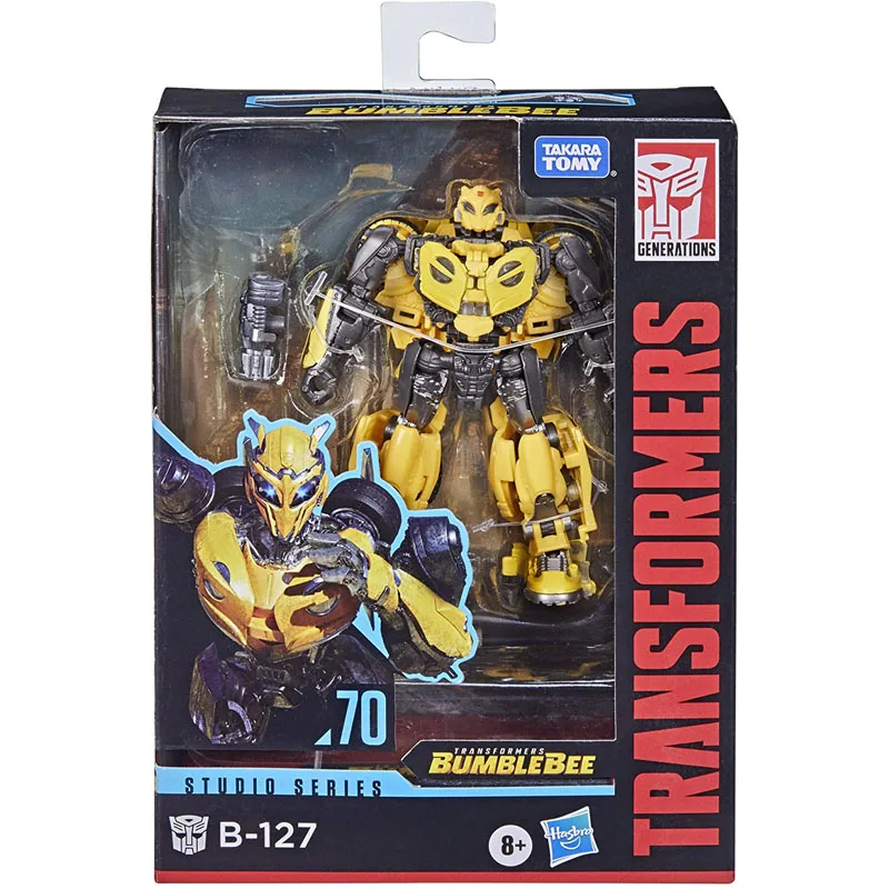 Hasbro Transformers Toys Studio Series SS-70 Deluxe Class Bumblebee Action Figure toys for children