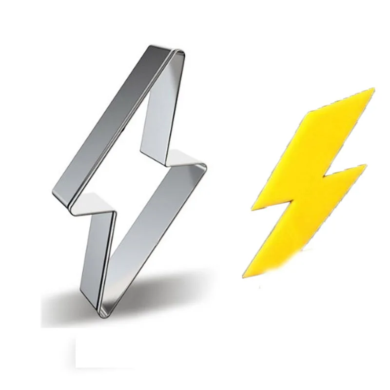 

Молния металлический резак для печенья формы для выпечки помадки для торта фотообои Artesanato