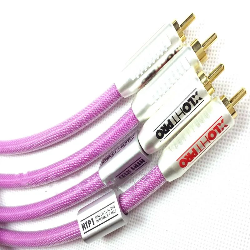 HIFI Pair XLO Signature HTP1 6N Singled-Ended audio interconnect Cable with RCA jack
